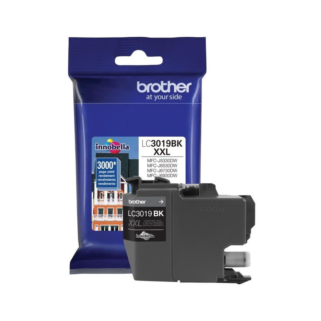 Brother Cartucho Super Alto Rendimiento LC3019BK Negro