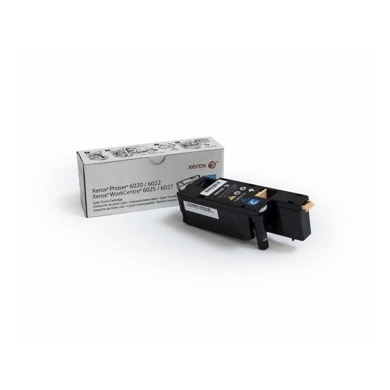 TONER CYAN P/PHASER 6020/6022/ WC6025/ 6027 1,000 PAGINAS 