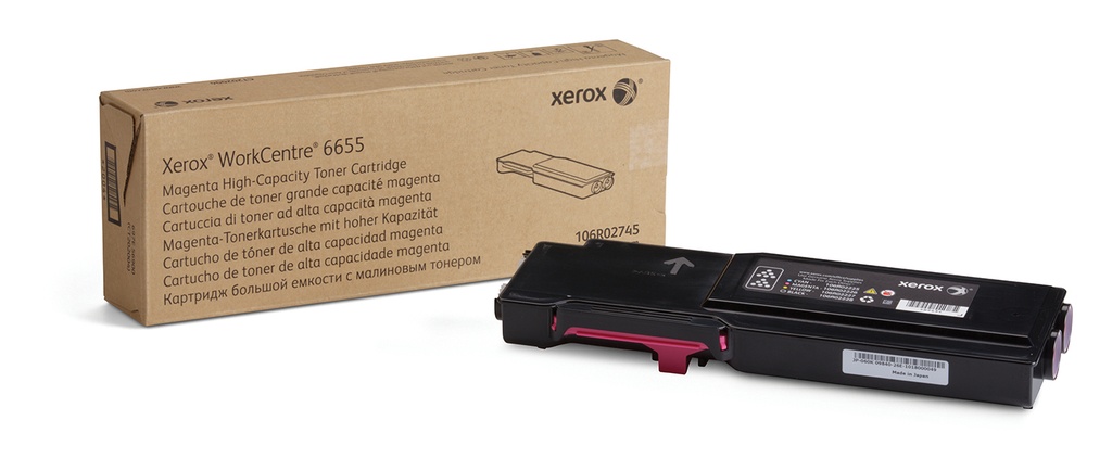 TONER MAGENTA P/WC6655 7,500 PAGINAS ALT A CAPACIDAD 