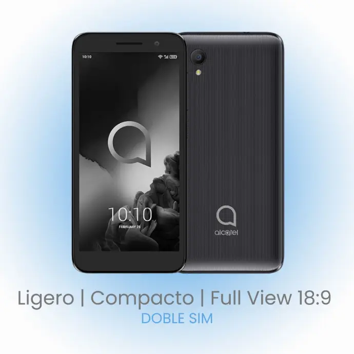 CELULAR TCL ALCATEL 1 VOLCANO BLACK (DOU BLE SIM) 