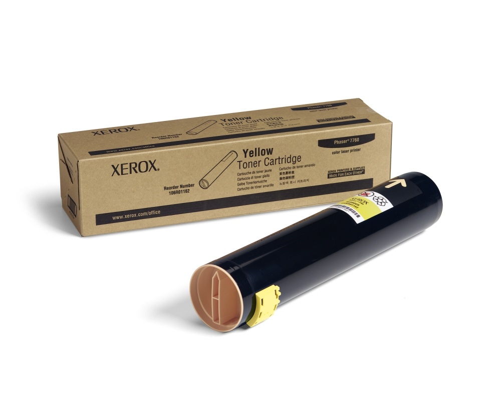 TONER AMARILLO P/PHASER 7760 25,000 PAGI NAS ALTA CAPACIDAD 