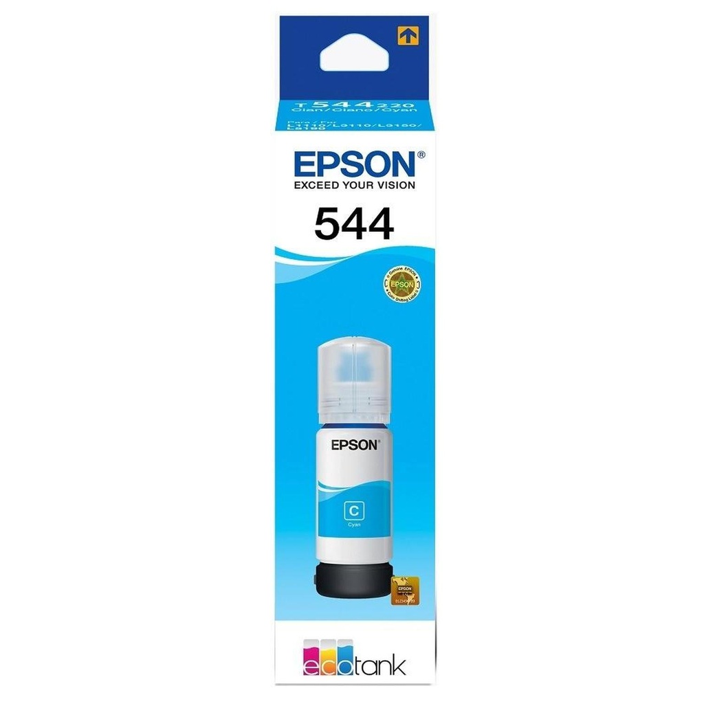 Tanque de Tinta Epson T544 Cyan, 65ml (T544220-AL)