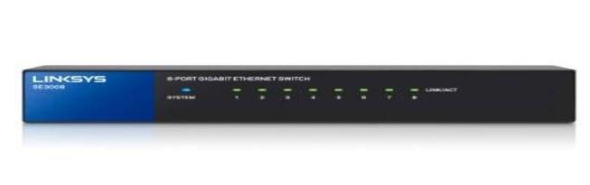 SWITCH ETHERNET GIGABIT 8 PUERTOS SE3008  