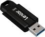 MEMORIA USB 3.1 64GB, JUMPDRIVE S80, RETRACTIL NEGRO 