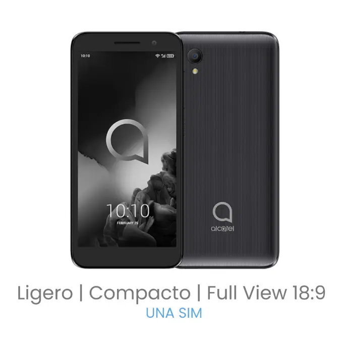 CELULAR TCL ALCATEL 1 VOLCANO BLACK  