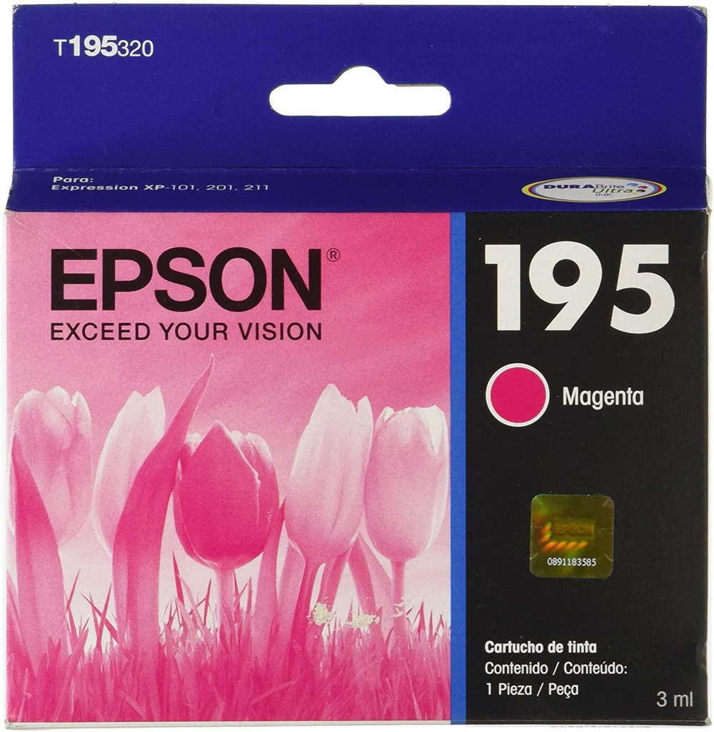 TINTA MAGENTA P/MULTIFUNCIONAL XP-201 TINTAS MULTIFUNCIONALES