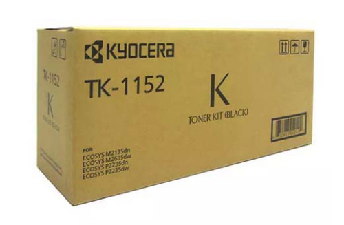 TONER KYOCERA TK-1152 NEGRO P/2235DN/223 5W/M2135DN/M2135DN 