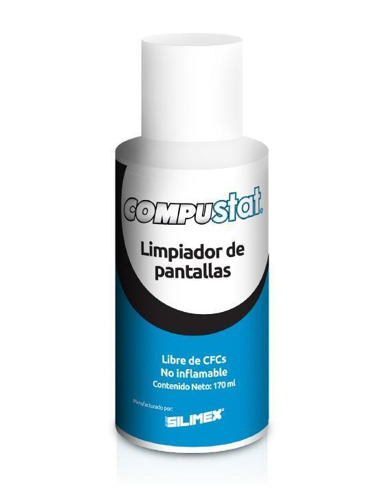 LIMPIADOR ANTIESTATICO P/PANTALLAS,LCD 170ML. COMPUSTAT