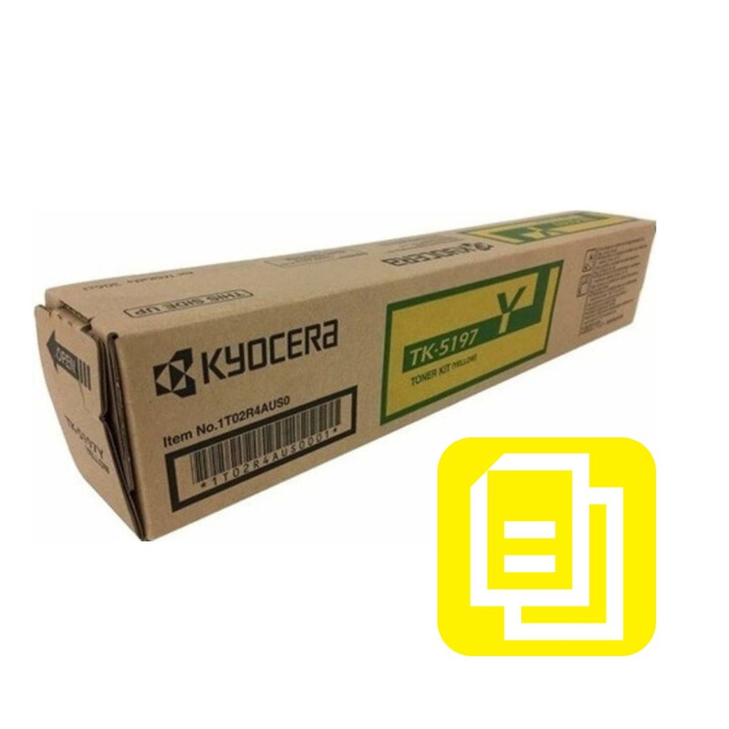 Cartucho De Tóner Kyocera TK-5197Y Amarillo 7000 Páginas