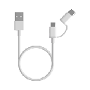 MI 2-IN-1 USB CABLE (MICRO USB TO TYPE C) 30 CM 