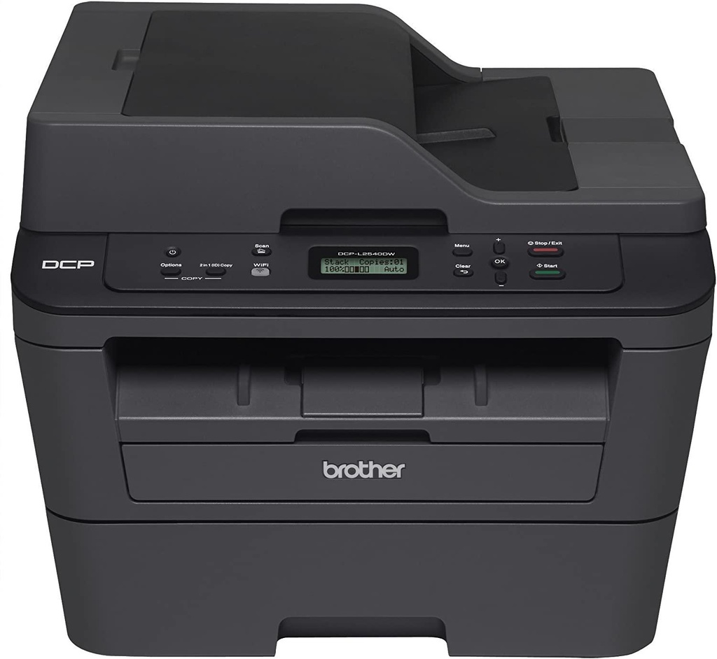 Impresora Multifunción Brother Dcp-l2540dw Con Wifi 110v Negra(DCPL2540DW)