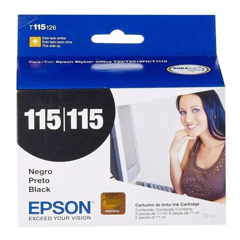 TINTA NEGRA P/STYLUS TX515FN / T1110 TINTAS 