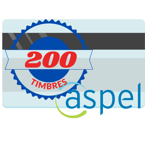 ASPEL TIMBRADO 200 TIMBRES CDFI  