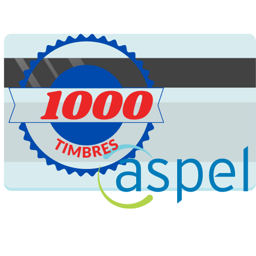 ASPEL TIMBRADO 1000 TIMBRES CDFI  