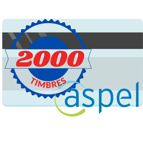 ASPEL TIMBRADO 20000 TIMBRES CDFI  