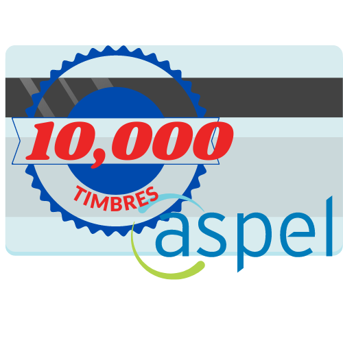 ASPEL TIMBRADO 10000 TIMBRES CDFI  