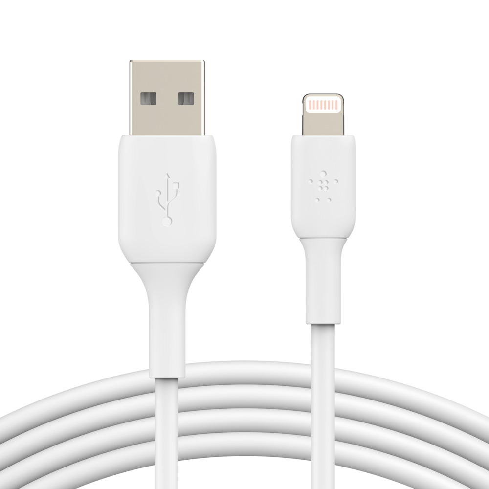 CABLE BOOST CHARGE LIGHTNING TO USB-A BLANCO 