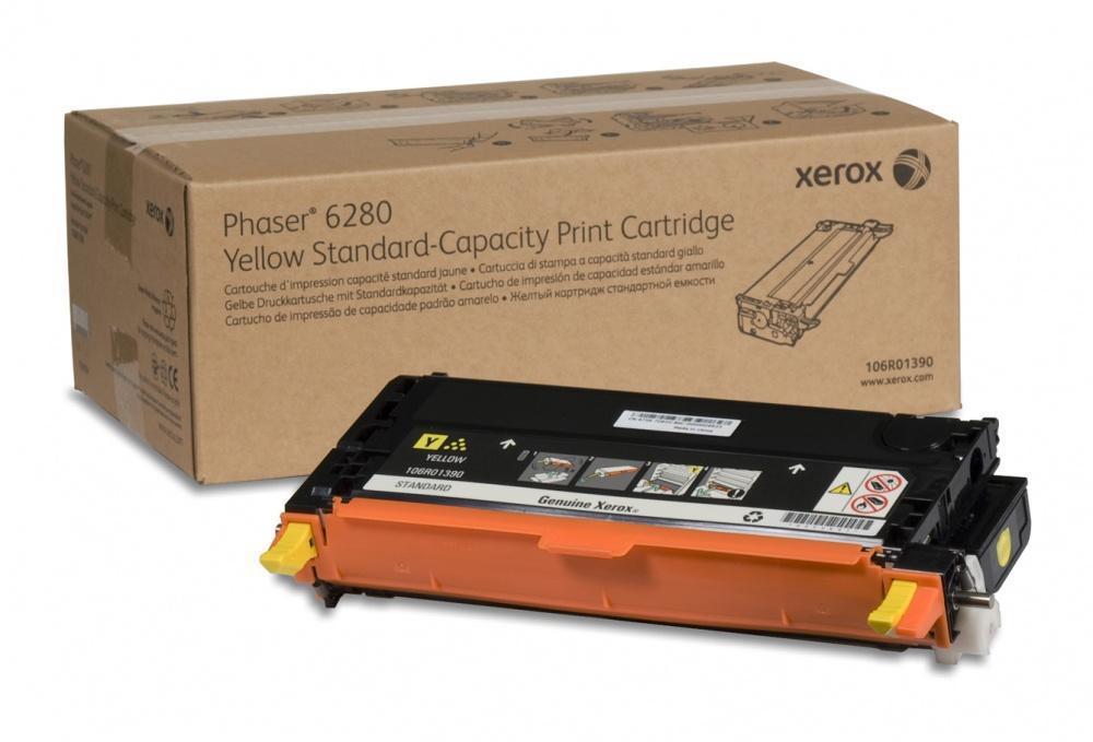 [106R01390] TONER AMARILLO P/PHASER 6280 2,200 PAGIN AS CAPACIDAD ESTANDAR 