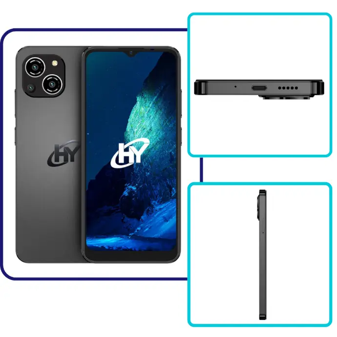 [HYLINEPROXNEG256] Hyundai HYLine Pro X 256GB 8GB RAM 6.51''5000mAh Color Negro