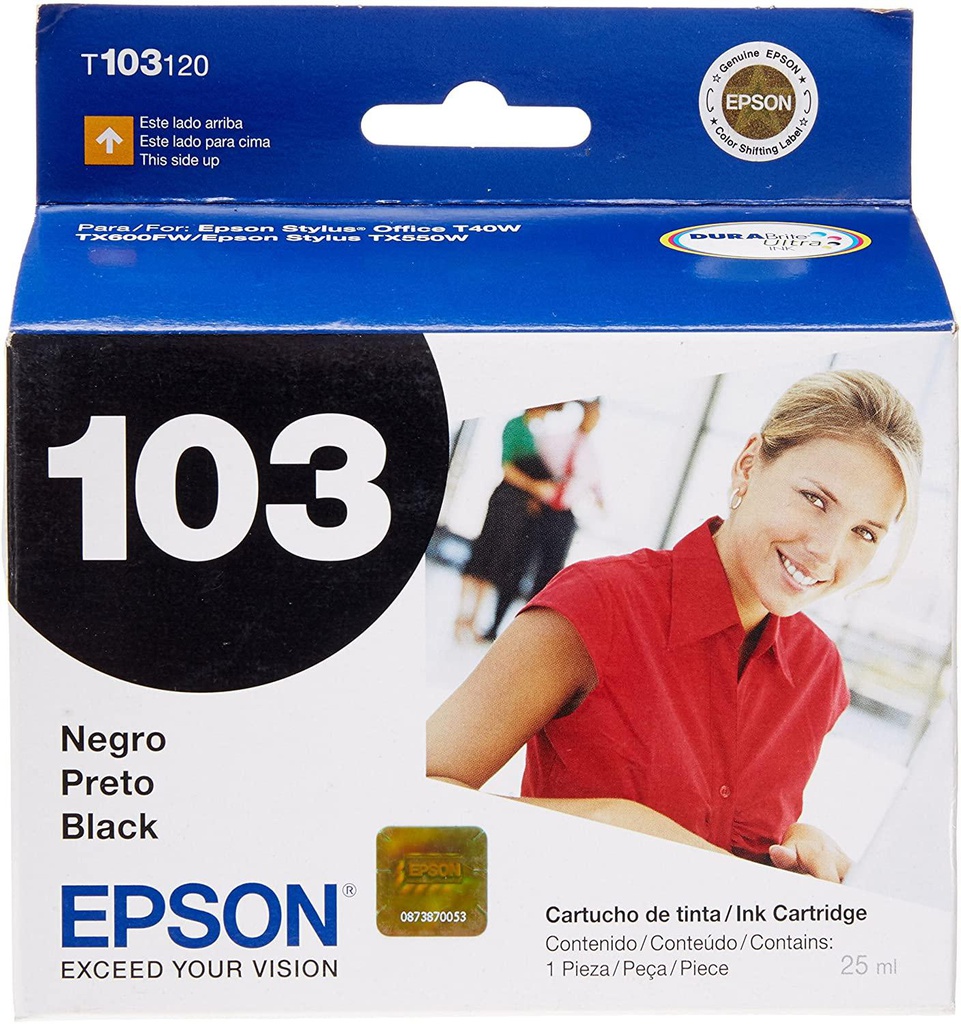 [T103120-AL] TINTA NEGRA P/T40W/TX600FW/TX550W TINTAS 