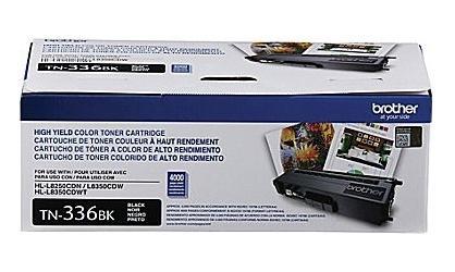 [TN336BK] Tóner Brother TN-336BK Negro, 4000 Páginas(TN336BK)