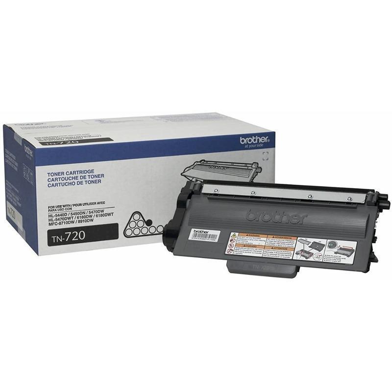 [TN720] TONER NEGRO P/HL5450DN/HL5470DW/HL6180DW MFC8710DW/MFC8910DW 3,000PAGS