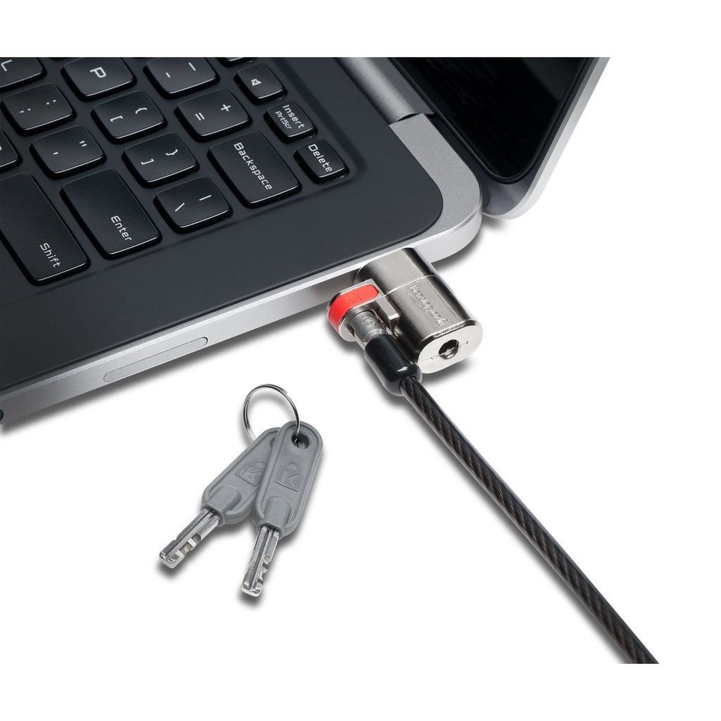 [K67974WW] CANDADO CLICKSAFE, DE LLAVE PARA LAPTOPS 1.8 METROS NEGRO KENSINGTON