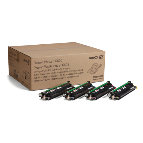 [108R01121] UNIDAD DE IMAGEN P/PHASER 6600 /WC6605/ VERSALINK C400/405 60,000 PAGINAS KIT INCLUYE 4 COLORES C/M/Y/K